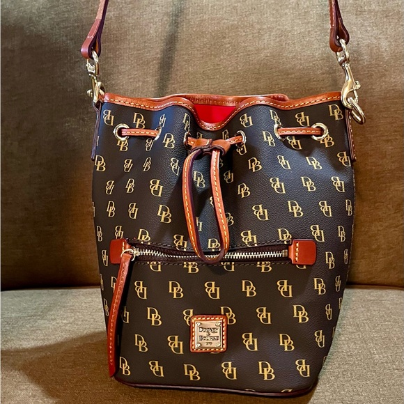 Gretta Small Drawstring Crossbody - Dooney & Bourke - Picture 7 of 7